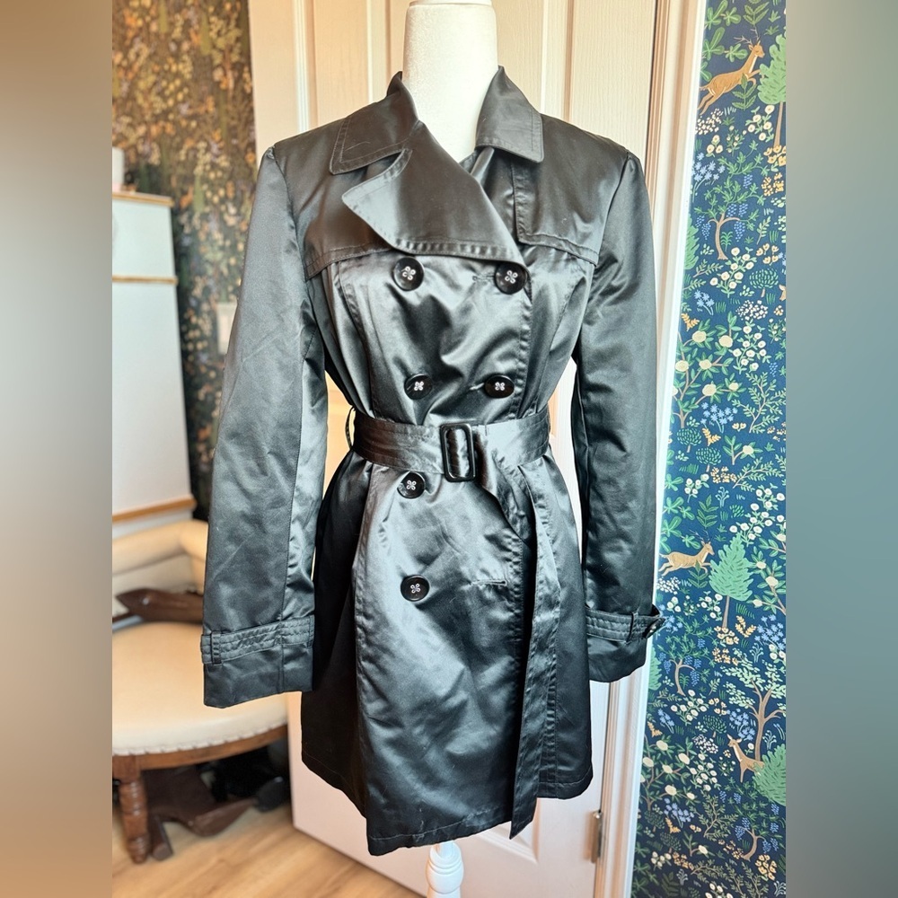 George Black Trench Coat​